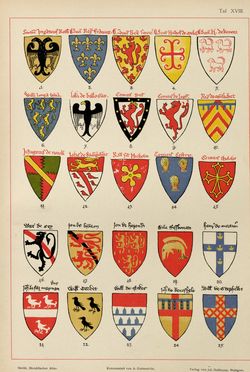 Bild der Seite - (00000109) - in Heraldischer Atlas - Eine Sammlung von heraldischen Musterblättern für Künstler, Gewerbetreibende, sowie für Freunde der Wappenkunde