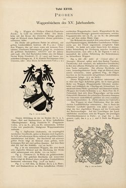 Image of the Page - (00000134) - in Heraldischer Atlas - Eine Sammlung von heraldischen Musterblättern für Künstler, Gewerbetreibende, sowie für Freunde der Wappenkunde