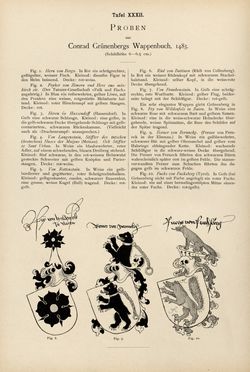 Bild der Seite - (00000142) - in Heraldischer Atlas - Eine Sammlung von heraldischen Musterblättern für Künstler, Gewerbetreibende, sowie für Freunde der Wappenkunde