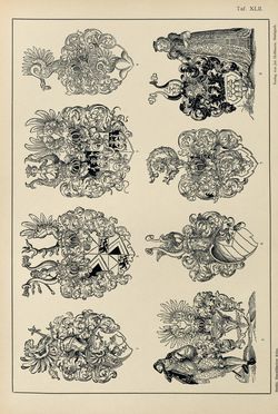 Image of the Page - (00000167) - in Heraldischer Atlas - Eine Sammlung von heraldischen Musterblättern für Künstler, Gewerbetreibende, sowie für Freunde der Wappenkunde