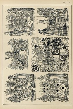 Image of the Page - (00000169) - in Heraldischer Atlas - Eine Sammlung von heraldischen Musterblättern für Künstler, Gewerbetreibende, sowie für Freunde der Wappenkunde