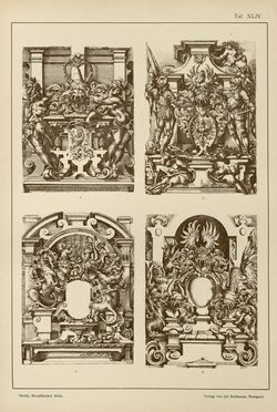 Image of the Page - (00000171) - in Heraldischer Atlas - Eine Sammlung von heraldischen Musterblättern für Künstler, Gewerbetreibende, sowie für Freunde der Wappenkunde