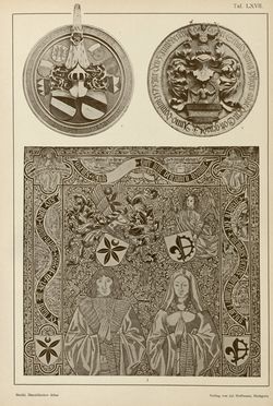 Image of the Page - (00000249) - in Heraldischer Atlas - Eine Sammlung von heraldischen Musterblättern für Künstler, Gewerbetreibende, sowie für Freunde der Wappenkunde