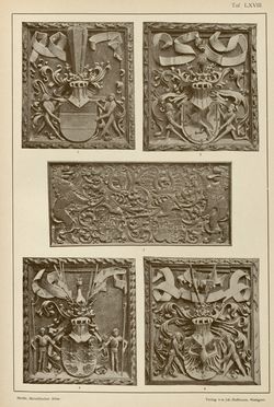 Image of the Page - (00000253) - in Heraldischer Atlas - Eine Sammlung von heraldischen Musterblättern für Künstler, Gewerbetreibende, sowie für Freunde der Wappenkunde