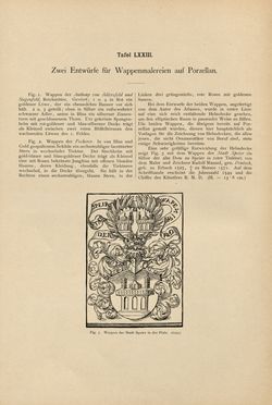 Image of the Page - (00000262) - in Heraldischer Atlas - Eine Sammlung von heraldischen Musterblättern für Künstler, Gewerbetreibende, sowie für Freunde der Wappenkunde