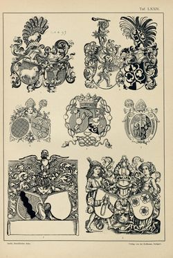 Bild der Seite - (00000267) - in Heraldischer Atlas - Eine Sammlung von heraldischen Musterblättern für Künstler, Gewerbetreibende, sowie für Freunde der Wappenkunde