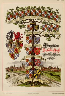 Bild der Seite - (00000271) - in Heraldischer Atlas - Eine Sammlung von heraldischen Musterblättern für Künstler, Gewerbetreibende, sowie für Freunde der Wappenkunde