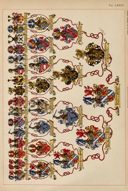 Bild der Seite - (00000275) - in Heraldischer Atlas - Eine Sammlung von heraldischen Musterblättern für Künstler, Gewerbetreibende, sowie für Freunde der Wappenkunde
