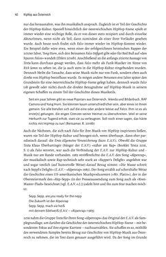 Image of the Page - 39 - in Hip Hop aus Österreich - Lokale Aspekte einer globalen Kultur