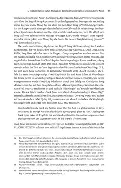 Image of the Page - 164 - in Hip Hop aus Österreich - Lokale Aspekte einer globalen Kultur