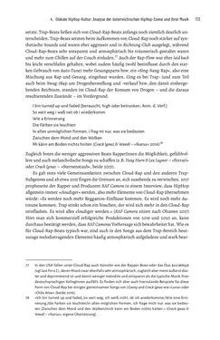 Image of the Page - 172 - in Hip Hop aus Österreich - Lokale Aspekte einer globalen Kultur
