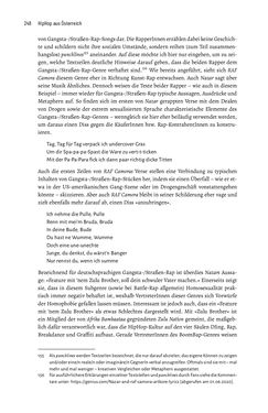 Image of the Page - 247 - in Hip Hop aus Österreich - Lokale Aspekte einer globalen Kultur