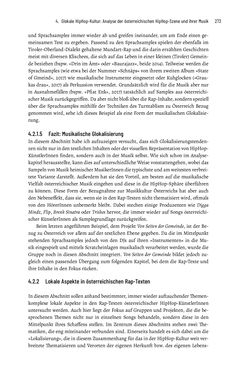 Image of the Page - 272 - in Hip Hop aus Österreich - Lokale Aspekte einer globalen Kultur