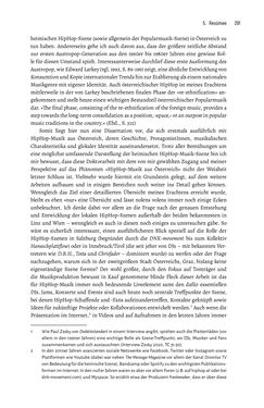 Image of the Page - 290 - in Hip Hop aus Österreich - Lokale Aspekte einer globalen Kultur