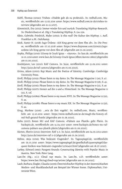 Image of the Page - 307 - in Hip Hop aus Österreich - Lokale Aspekte einer globalen Kultur