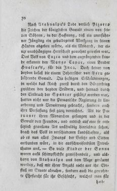 Bild der Seite - 70 - in Allgemeines Historien-Buch - von den Merkwürdigen Entdeckungen fremder ehedem ganz unbekannter Länder und Inseln
