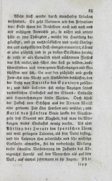 Bild der Seite - 85 - in Allgemeines Historien-Buch - von den Merkwürdigen Entdeckungen fremder ehedem ganz unbekannter Länder und Inseln