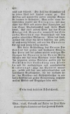 Image of the Page - 400 - in Allgemeines Historien-Buch - von den Merkwürdigen Entdeckungen fremder ehedem ganz unbekannter Länder und Inseln