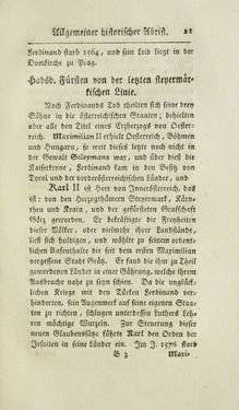 Image of the Page - 21 - in Historischer und geographischer Abriß des Herzogthums Steyermark