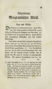 Bild der Seite - 35 - in Historischer und geographischer Abriß des Herzogthums Steyermark