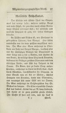 Bild der Seite - 37 - in Historischer und geographischer Abriß des Herzogthums Steyermark