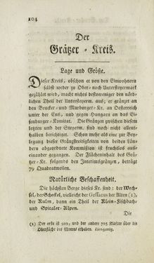 Bild der Seite - 104 - in Historischer und geographischer Abriß des Herzogthums Steyermark
