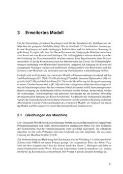 Bild der Seite - 23 - in Ein neues Konzept für die geberlose Regelung von Permanentmagnet-Synchronmaschinen für Hybrid- und Elektrofahrzeuge