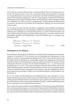 Bild der Seite - 76 - in Ein neues Konzept für die geberlose Regelung von Permanentmagnet-Synchronmaschinen für Hybrid- und Elektrofahrzeuge