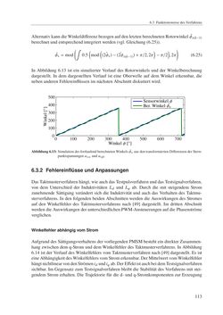 Bild der Seite - 113 - in Ein neues Konzept für die geberlose Regelung von Permanentmagnet-Synchronmaschinen für Hybrid- und Elektrofahrzeuge