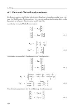 Bild der Seite - 150 - in Ein neues Konzept für die geberlose Regelung von Permanentmagnet-Synchronmaschinen für Hybrid- und Elektrofahrzeuge