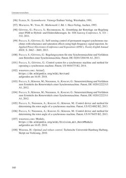Image of the Page - 160 - in Ein neues Konzept für die geberlose Regelung von Permanentmagnet-Synchronmaschinen für Hybrid- und Elektrofahrzeuge