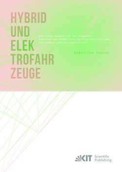 Image of the Page - Einband vorne - in Ein neues Konzept für die geberlose Regelung von Permanentmagnet-Synchronmaschinen für Hybrid- und Elektrofahrzeuge