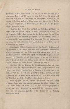 Image of the Page - 3 - in Im fernen Osten - Reisen des Grafen Bela Szechenyi in Indien, Japan, China, Tibet und Birma in den Jahren 1877 - 1880