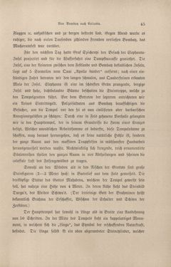 Image of the Page - 45 - in Im fernen Osten - Reisen des Grafen Bela Szechenyi in Indien, Japan, China, Tibet und Birma in den Jahren 1877 - 1880