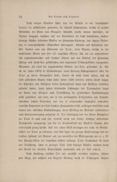 Bild der Seite - 74 - in Im fernen Osten - Reisen des Grafen Bela Szechenyi in Indien, Japan, China, Tibet und Birma in den Jahren 1877 - 1880