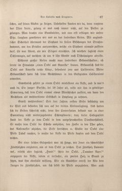 Bild der Seite - 87 - in Im fernen Osten - Reisen des Grafen Bela Szechenyi in Indien, Japan, China, Tibet und Birma in den Jahren 1877 - 1880