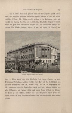 Bild der Seite - 93 - in Im fernen Osten - Reisen des Grafen Bela Szechenyi in Indien, Japan, China, Tibet und Birma in den Jahren 1877 - 1880