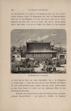 Bild der Seite - 108 - in Im fernen Osten - Reisen des Grafen Bela Szechenyi in Indien, Japan, China, Tibet und Birma in den Jahren 1877 - 1880