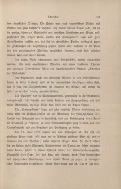 Bild der Seite - 189 - in Im fernen Osten - Reisen des Grafen Bela Szechenyi in Indien, Japan, China, Tibet und Birma in den Jahren 1877 - 1880