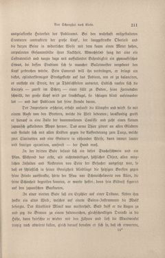 Bild der Seite - 211 - in Im fernen Osten - Reisen des Grafen Bela Szechenyi in Indien, Japan, China, Tibet und Birma in den Jahren 1877 - 1880