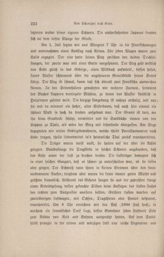 Image of the Page - 222 - in Im fernen Osten - Reisen des Grafen Bela Szechenyi in Indien, Japan, China, Tibet und Birma in den Jahren 1877 - 1880