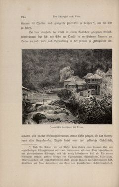 Bild der Seite - 224 - in Im fernen Osten - Reisen des Grafen Bela Szechenyi in Indien, Japan, China, Tibet und Birma in den Jahren 1877 - 1880