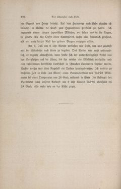 Bild der Seite - 226 - in Im fernen Osten - Reisen des Grafen Bela Szechenyi in Indien, Japan, China, Tibet und Birma in den Jahren 1877 - 1880