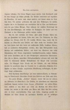 Image of the Page - 243 - in Im fernen Osten - Reisen des Grafen Bela Szechenyi in Indien, Japan, China, Tibet und Birma in den Jahren 1877 - 1880