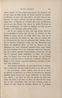 Bild der Seite - 243 - in Im fernen Osten - Reisen des Grafen Bela Szechenyi in Indien, Japan, China, Tibet und Birma in den Jahren 1877 - 1880