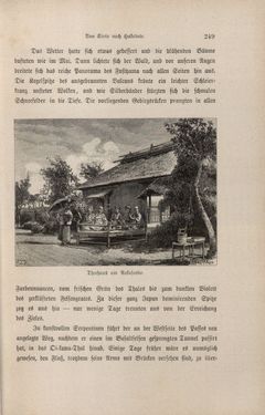 Bild der Seite - 249 - in Im fernen Osten - Reisen des Grafen Bela Szechenyi in Indien, Japan, China, Tibet und Birma in den Jahren 1877 - 1880