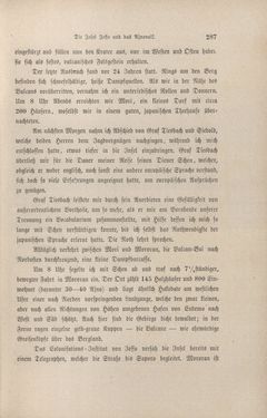 Bild der Seite - 287 - in Im fernen Osten - Reisen des Grafen Bela Szechenyi in Indien, Japan, China, Tibet und Birma in den Jahren 1877 - 1880