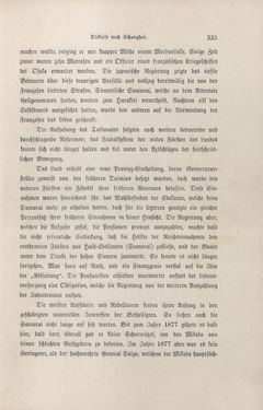 Image of the Page - 335 - in Im fernen Osten - Reisen des Grafen Bela Szechenyi in Indien, Japan, China, Tibet und Birma in den Jahren 1877 - 1880