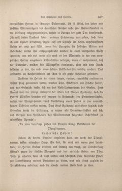 Image of the Page - 357 - in Im fernen Osten - Reisen des Grafen Bela Szechenyi in Indien, Japan, China, Tibet und Birma in den Jahren 1877 - 1880