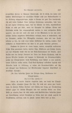 Bild der Seite - 357 - in Im fernen Osten - Reisen des Grafen Bela Szechenyi in Indien, Japan, China, Tibet und Birma in den Jahren 1877 - 1880